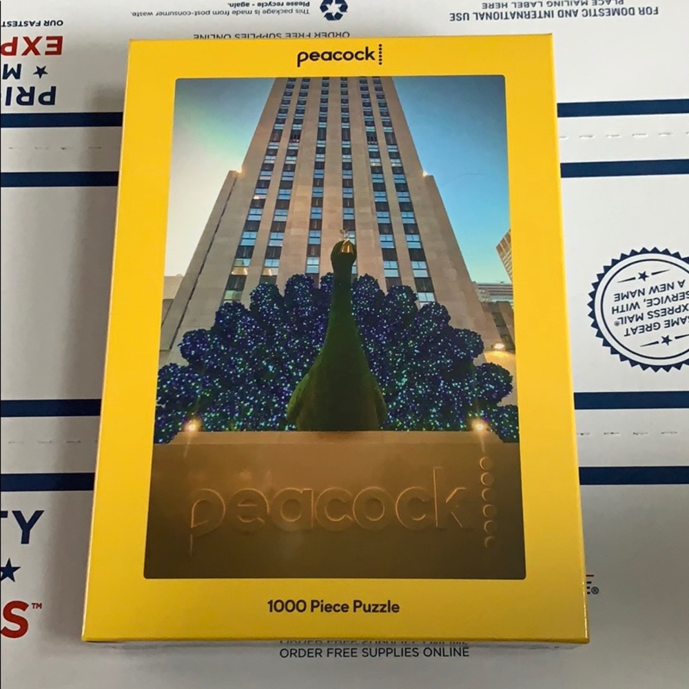 Peacock puzzle kids puzzles activities home party